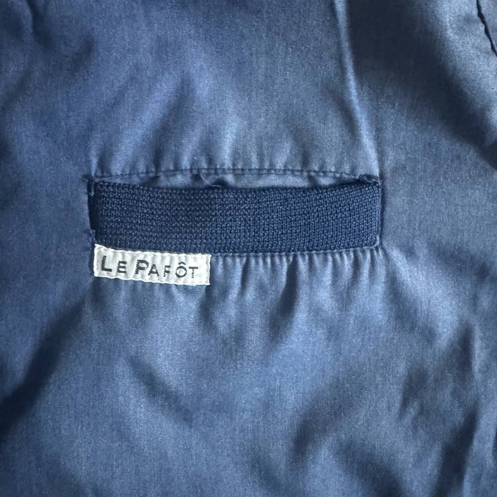 Vintage Le Parot men’s large Navy Jacket - Picture 3 of 5